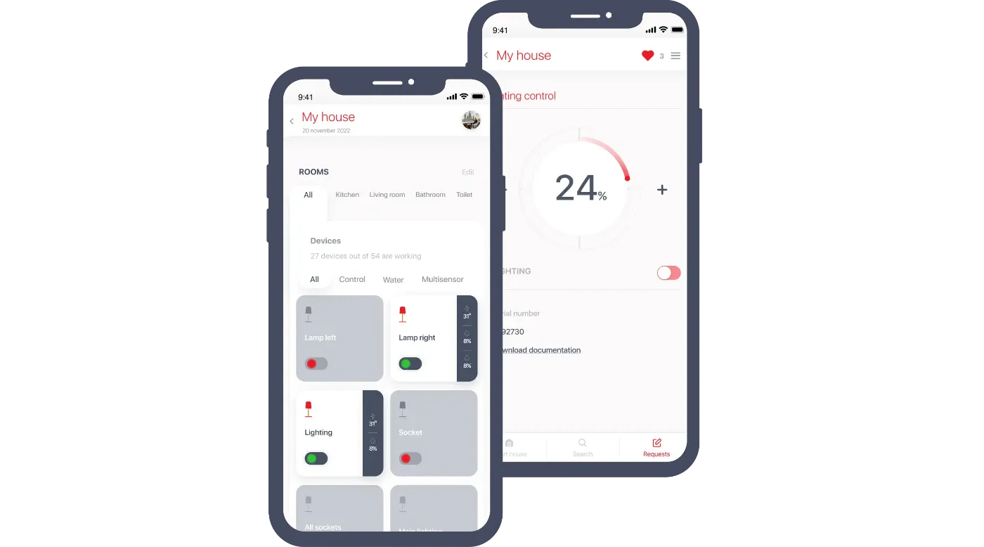 Smart Home Mobile Application Development